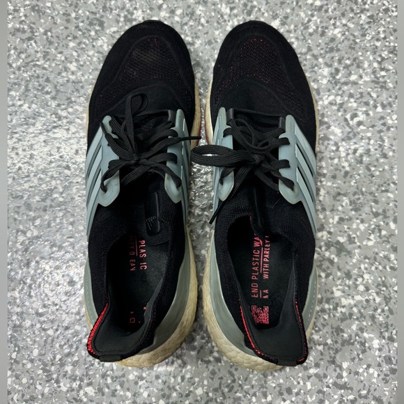 Adidas Ultraboost 22 Parley Black Magic Grey Running Shoes Mens Size 11 - Picture 3 of 8